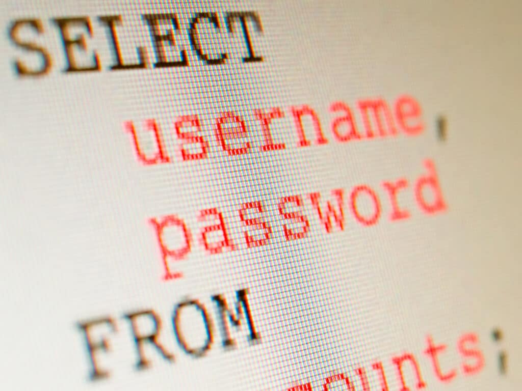 username password