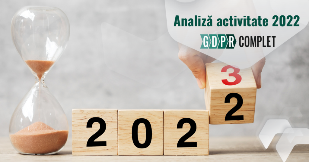 GDPR Complet activitate 2022