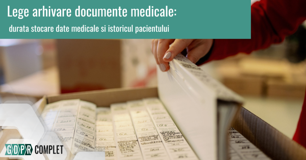Lege arhivare documente medicale