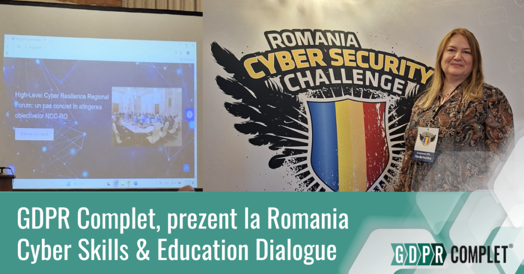 GDPR Complet - Romania Cyber Skills & Education Dialogue